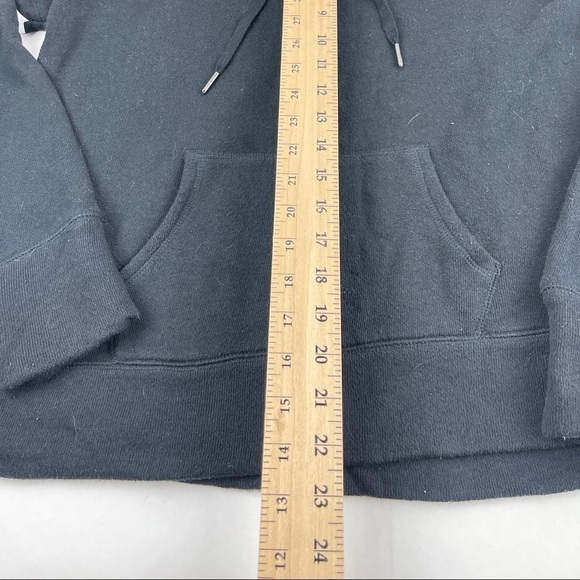 Reebok Hoodie Womens XS Black Pocket Drawstring - Picture 6 of 9